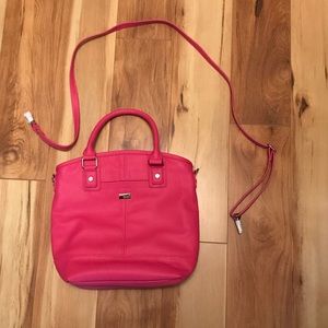 Candy pink Paris purse from Thirty-one